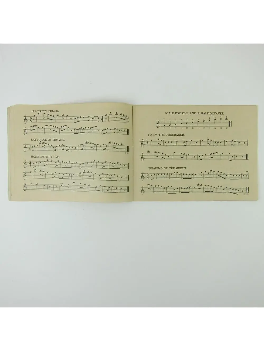 Schoenhut Toy Piano Music Instructor Booklet & Toy Catalog Antique c 1910